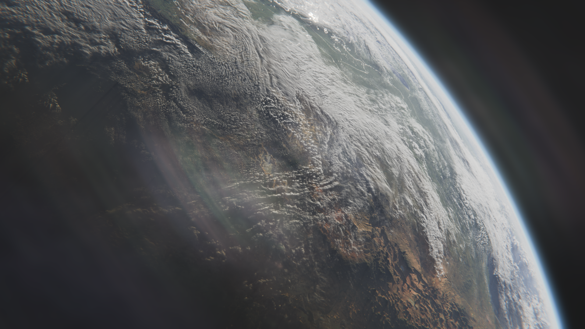 3D Earth render
